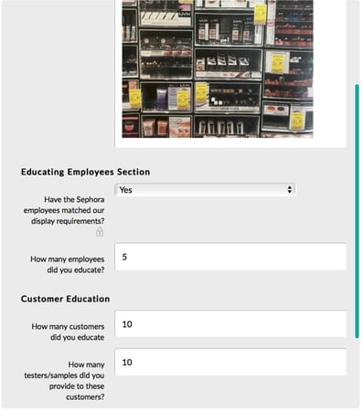 Educating Employees cosmetics