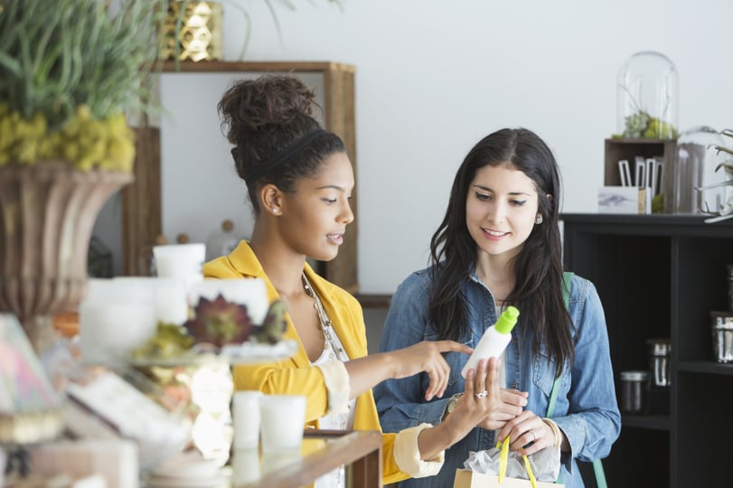 In-store demos give shoppers a chance to get hands-on experience with products. 