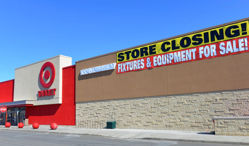 Retail giant Target closed 133 stores in Canada after just two years. 