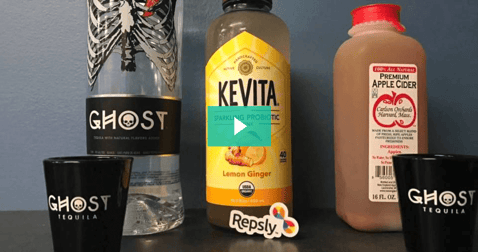 Repsly Recipes: Apple Cider Kombucha Cocktail [Video]